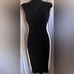 Ralph Lauren Black and White Midi Dress